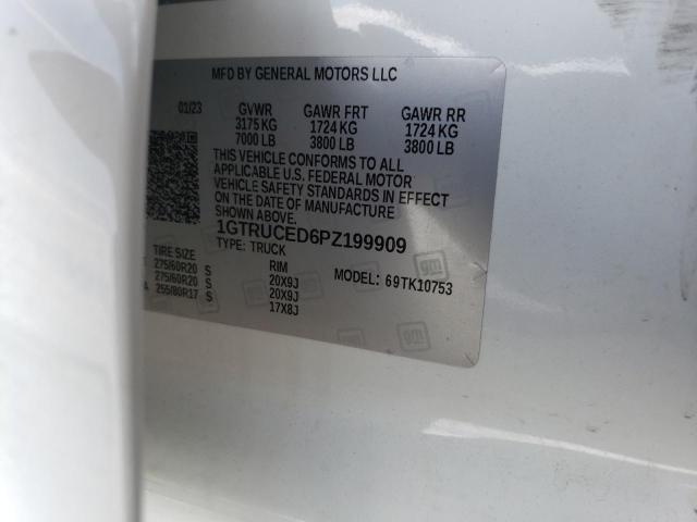 2023 GMC SIERRA K15 - 1GTRUCED6PZ199909