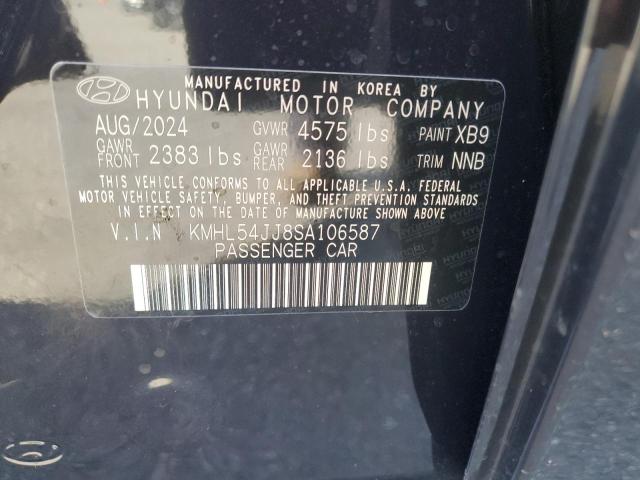 2025 HYUNDAI SONATA HYBRID - KMHL54JJ8SA106587