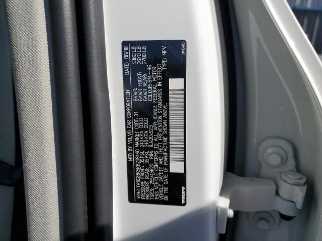 2019 VOLVO XC60 T5 LYV102RK5KB209440