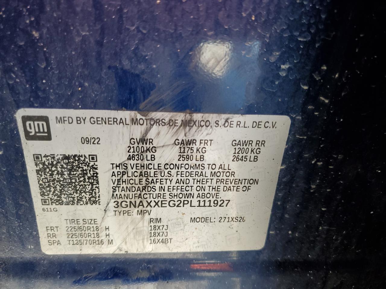 CHEVROLET EQUINOX PREMIER