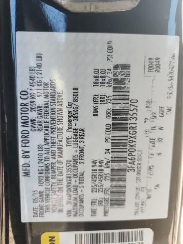 2016 FORD FUSION TIT 3FA6P0K9XGR135570