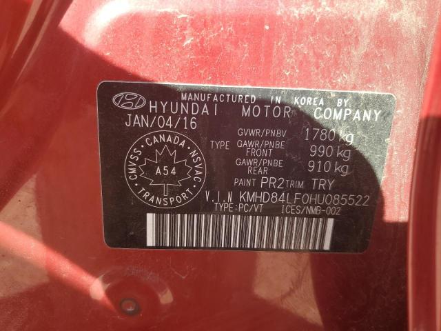 2017 HYUNDAI ELANTRA SE - KMHD84LF0HU085522