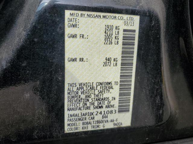 2013 NISSAN ALTIMA 2.5 - 1N4AL3AP1DC241083