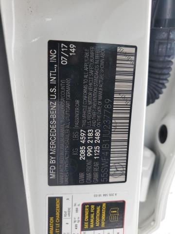 2018 MERCEDES-BENZ C 300 55SWF4JB1JU237789
