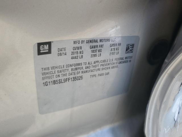 2015 CHEVROLET MALIBU LS - 1G11B5SL9FF135026