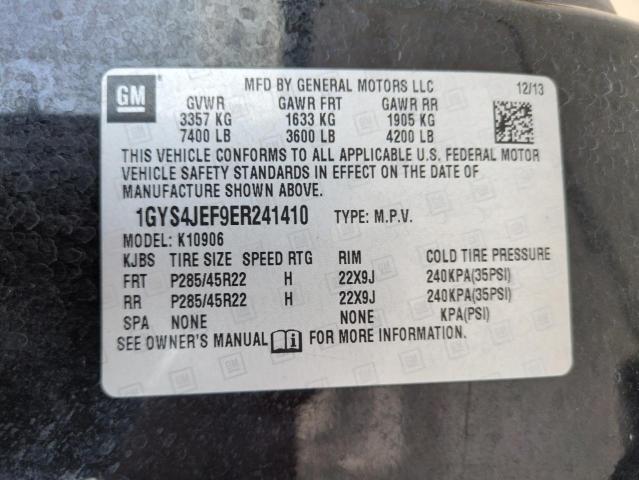2014 CADILLAC ESCALADE E - 1GYS4JEF9ER241410