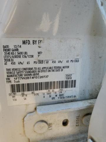 2015 FORD F250 SUPER - 1FT7W2BT4FEC20737