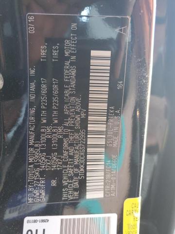 2016 TOYOTA SIENNA LE 5TDKK3DCXGS722995