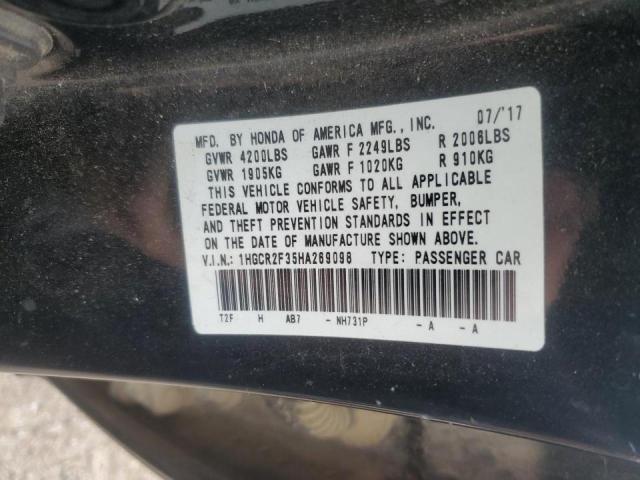 2017 HONDA ACCORD LX - 1HGCR2F35HA269098