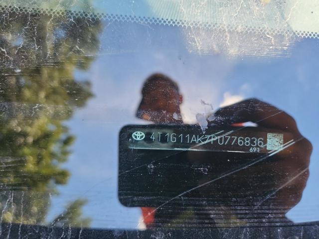 2023 TOYOTA CAMRY SE NIGHT SHADE 4T1G11AK7PU776836