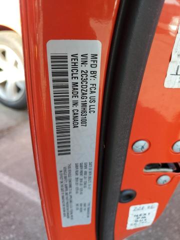 2021 DODGE CHALLENGER 2C3CDZAG1MH631007