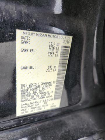 2016 NISSAN ALTIMA 2.5 1N4AL3AP4GC238828