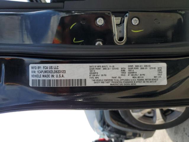 2020 JEEP CHEROKEE LIMITED 1C4PJMDX2LD633123