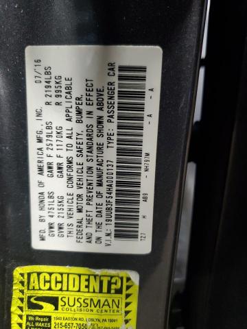 2017 ACURA TLX TECH 19UUB3F54HA000137