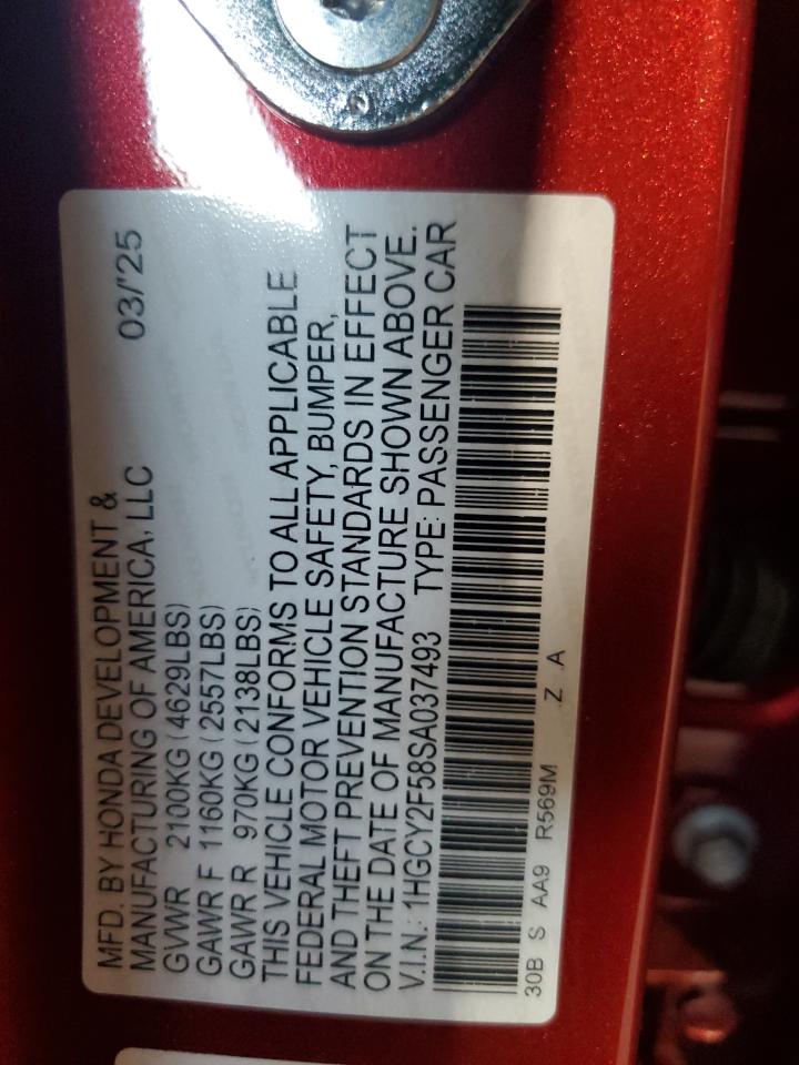 HONDA ACCORD HYBRID SPORT