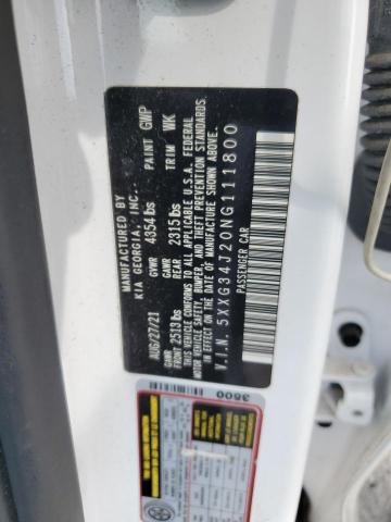2022 KIA K5 EX 5XXG34J20NG111800