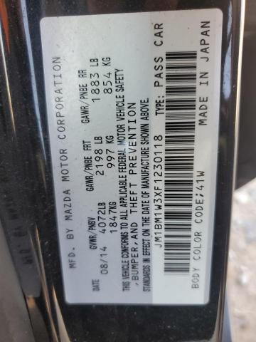 2015 MAZDA 3 GRAND TO - JM1BM1W3XF1230118