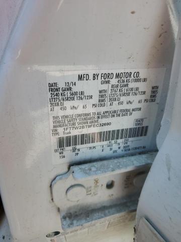2015 FORD F250 SUPER DUTY 1FT7W2BT9FEC32690