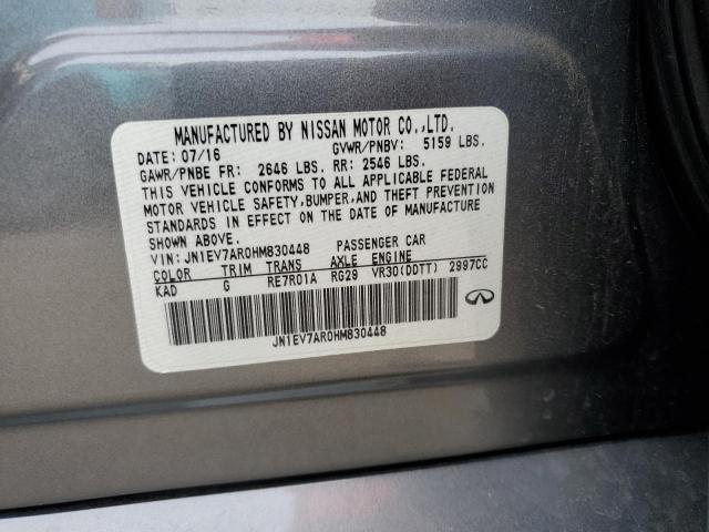 2017 INFINITI Q50 PREMIUM JN1EV7AR0HM830448