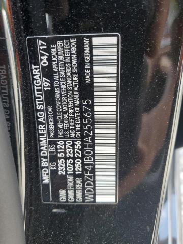 2017 MERCEDES-BENZ E 300 WDDZF4JB0HA255675
