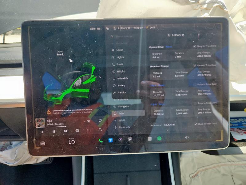 2020 TESLA MODEL 3 5YJ3E1EA3LF662229