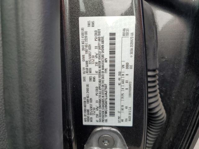 2020 FORD ESCAPE SE - 1FMCU9G61LUA27507