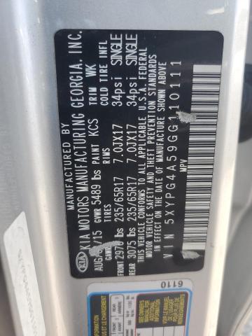 2016 KIA SORENTO LX - 5XYPG4A59GG110111