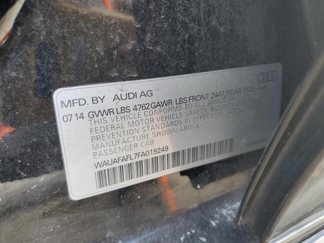 2015 AUDI A4 PREMIUM WAUAFAFL7FA019249