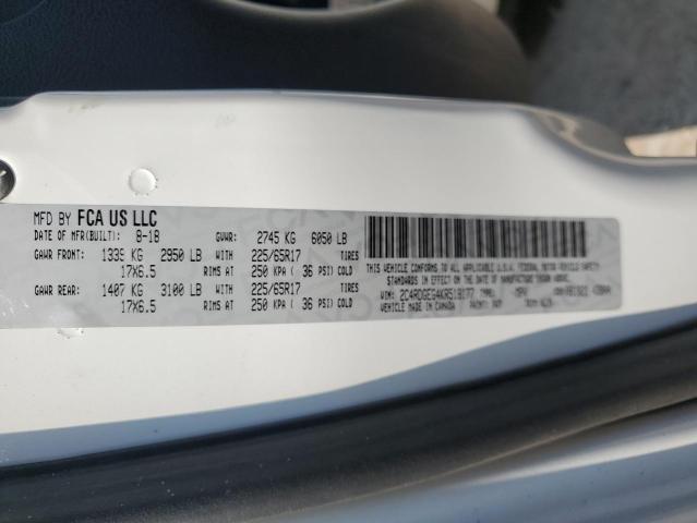 2019 DODGE GRAND CARAVAN GT - 2C4RDGEG4KR518177