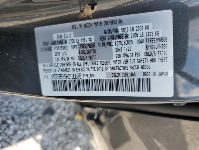 2017 MAZDA CX-9 SIGNATURE - JM3TCBEY6H0135615