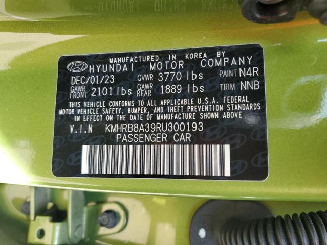 2024 HYUNDAI VENUE SE KMHRB8A39RU300193