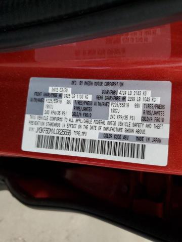 2020 MAZDA CX-5 GRAND TOURING JM3KFBDMXL0825698
