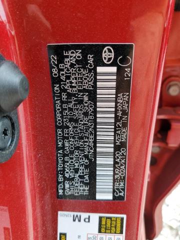 2022 TOYOTA COROLLA XSE #3292350307