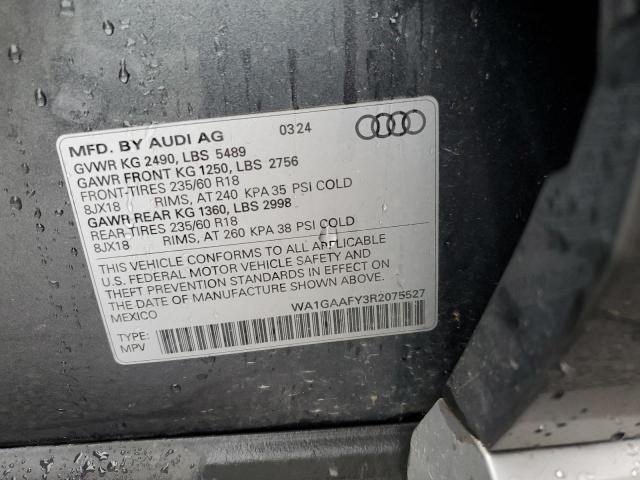 2024 AUDI Q5 PREMIUM 45 WA1GAAFY3R2075527