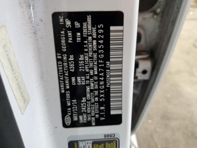 2015 KIA OPTIMA EX 5XXGN4A71FG354295