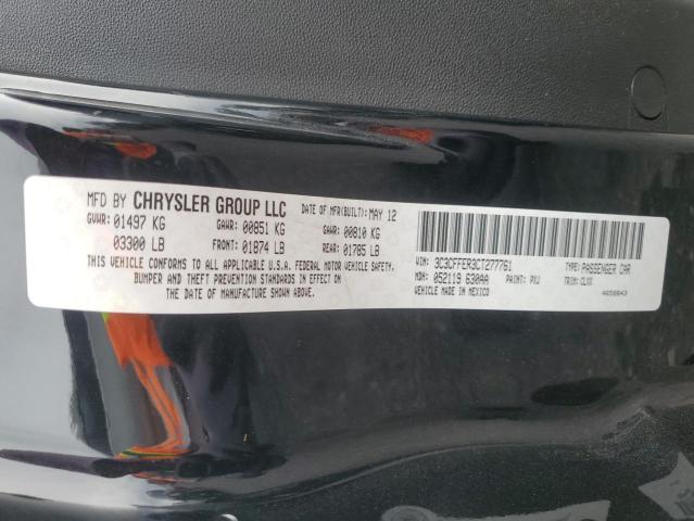2012 FIAT 500 LOUNGE - 3C3CFFER3CT277761