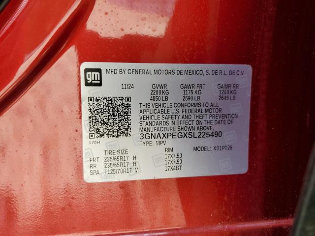 2025 CHEVROLET EQUINOX LT #3305354310