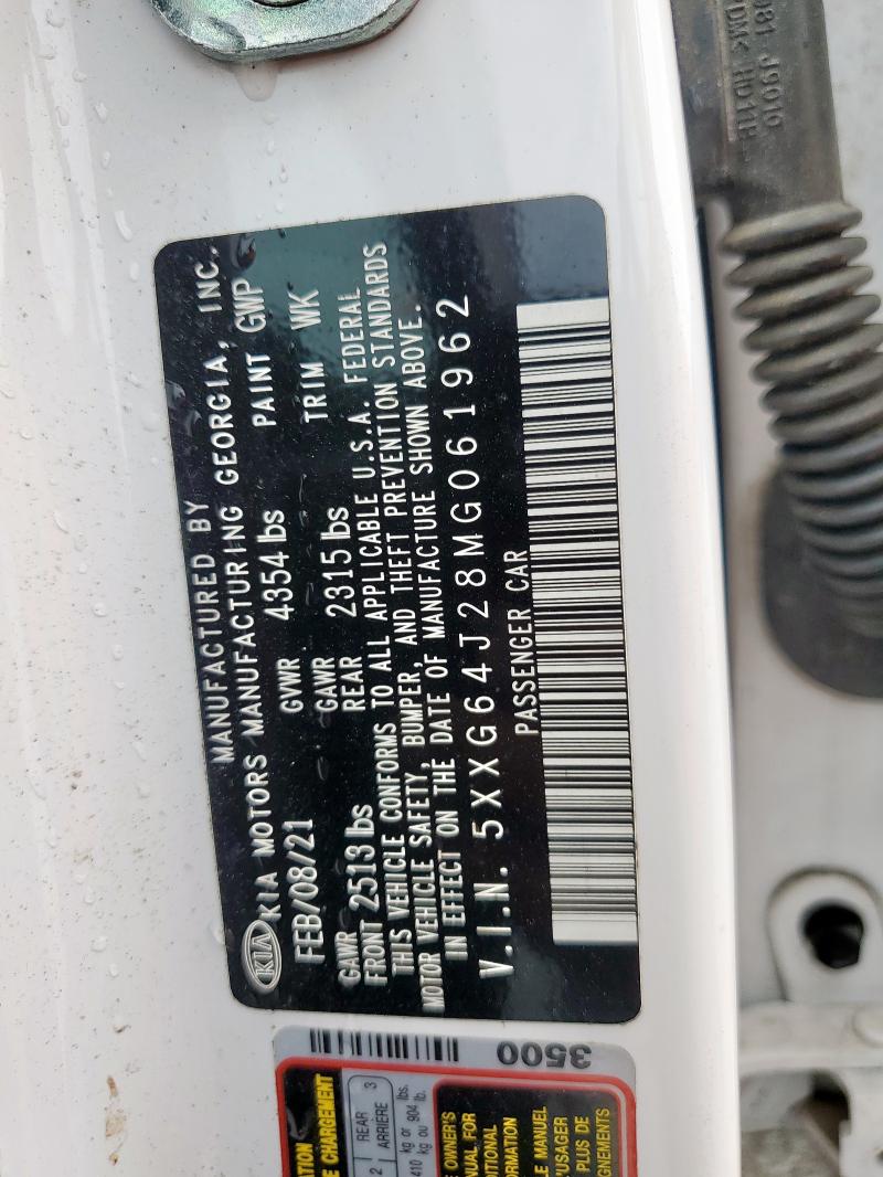 2021 KIA K5 GT LINE - 5XXG64J28MG061962