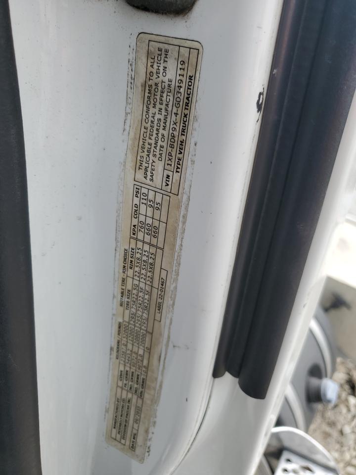 Lot #3263733693 2016 PETERBILT 579