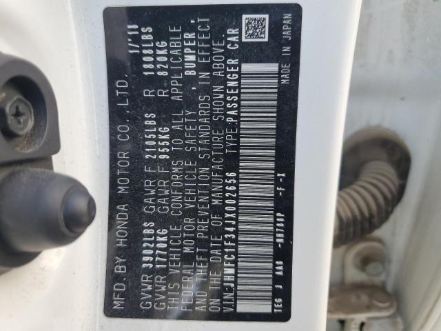 2018 HONDA CIVIC EX #3294450543