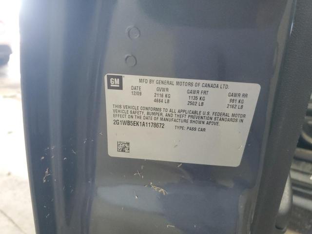 2010 CHEVROLET IMPALA LT - 2G1WB5EK1A1178672