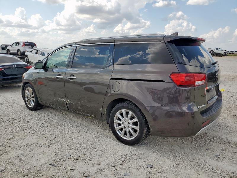 2016 KIA SEDONA SXL KNDME5C10G6128878