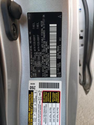 2021 TOYOTA SIENNA XLE 5TDJSKFC7MS029672