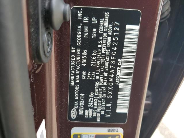 2015 KIA OPTIMA LX 5XXGM4A73FG425127