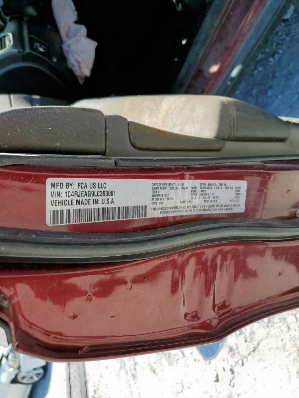 2020 JEEP GRAND CHER 1C4RJEAG9LC393061