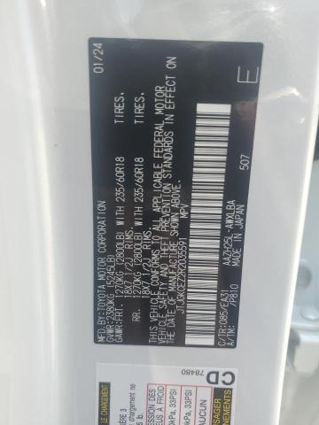 2024 LEXUS NX 350H BA JTJGKCEZ2R2035591