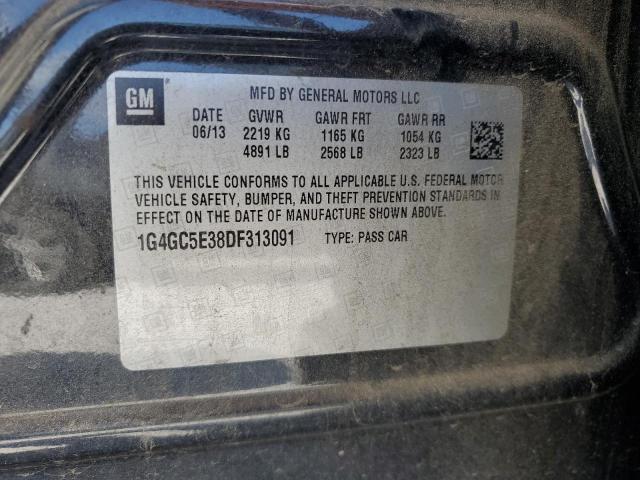 2013 BUICK LACROSSE - 1G4GC5E38DF313091