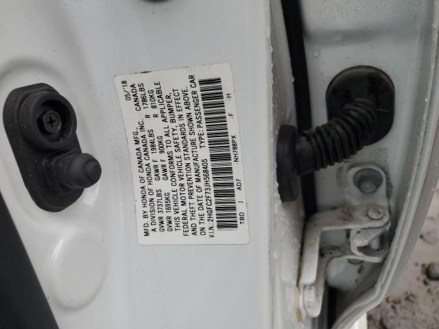 2018 HONDA CIVIC EX 2HGFC2F73JH568405