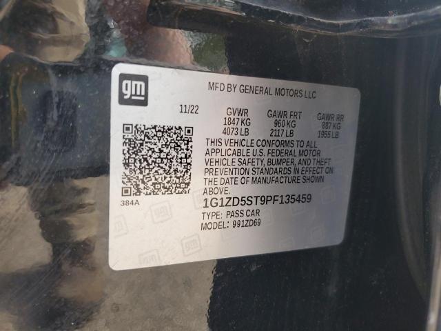 2023 CHEVROLET MALIBU LT 1G1ZD5ST9PF135459