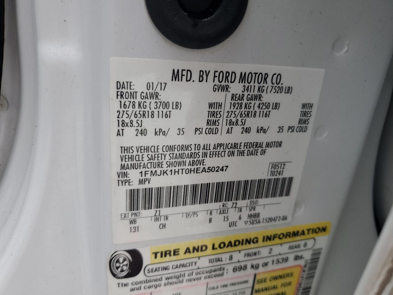 FORD EXPEDITION EL XLT